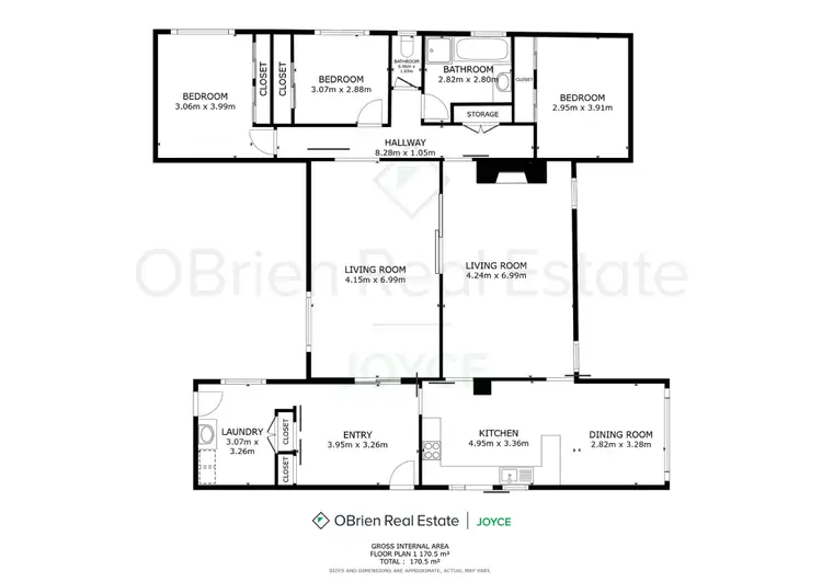 Floorplan of Homely house listing, 41 Matheson Street, Wangaratta VIC 3677