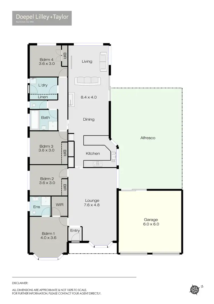 Floorplan of Homely house listing, 1 Wyndholm Crescent, Wendouree VIC 3355
