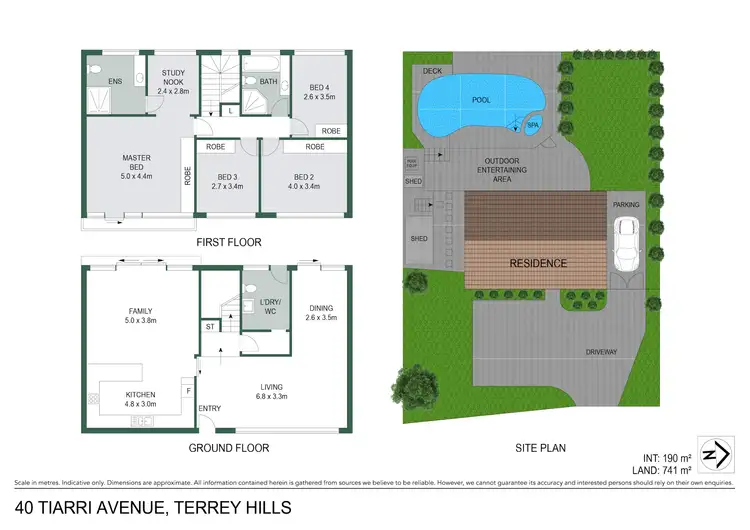 Floorplan of Homely house listing, 40 Tiarri Avenue, Terrey Hills NSW 2084