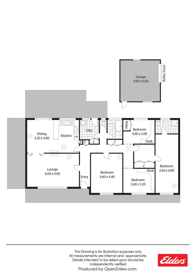 Floorplan of Homely house listing, 29 Harding Road, Everard Central SA 5461
