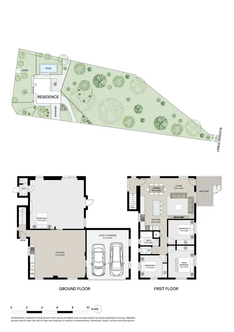 Floorplan of Homely house listing, 305 Bloxsom Street, Frenchville QLD 4701