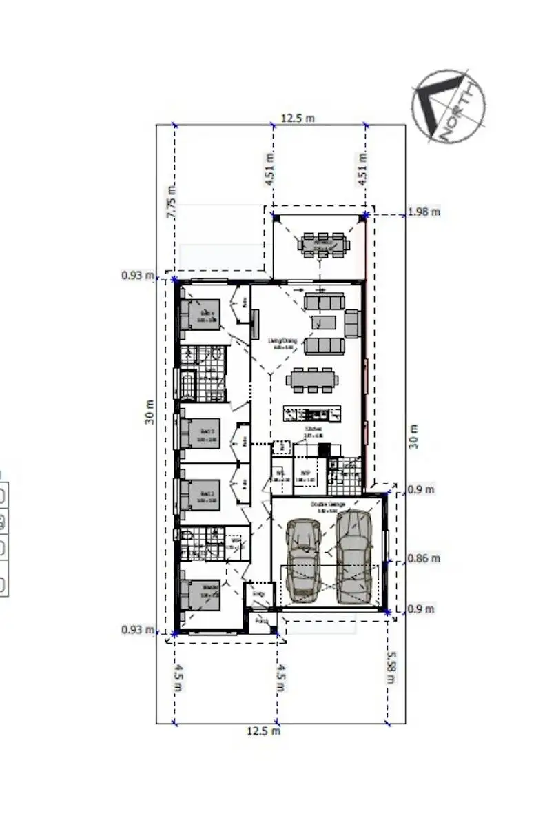Floorplan of Homely house listing, Address available on request