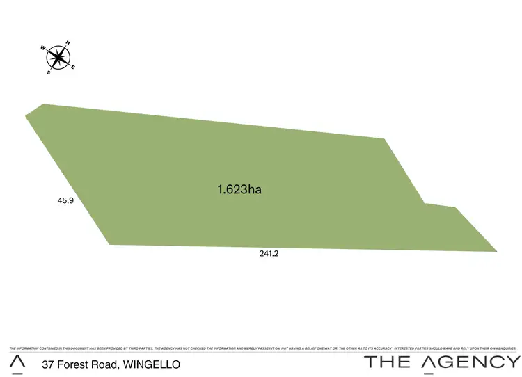 Floorplan of Homely land listing, 37 Forest Road, Wingello NSW 2579
