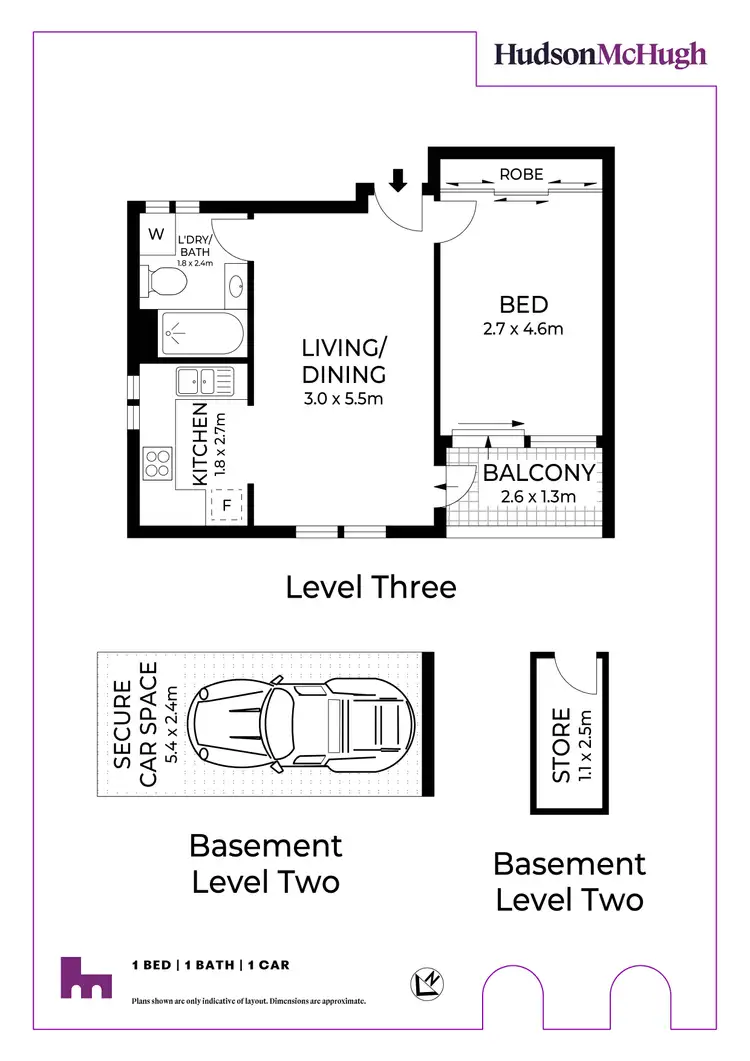 Floorplan of Homely apartment listing, 25/211 Wigram Road, Forest Lodge NSW 2037