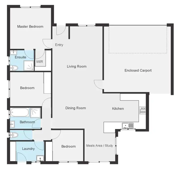 Floorplan of Homely house listing, 746 Union Road, Glenroy NSW 2640