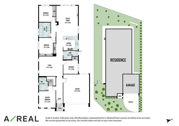 Floorplan of Homely house listing, 11 Riparian Way, Brookfield VIC 3338