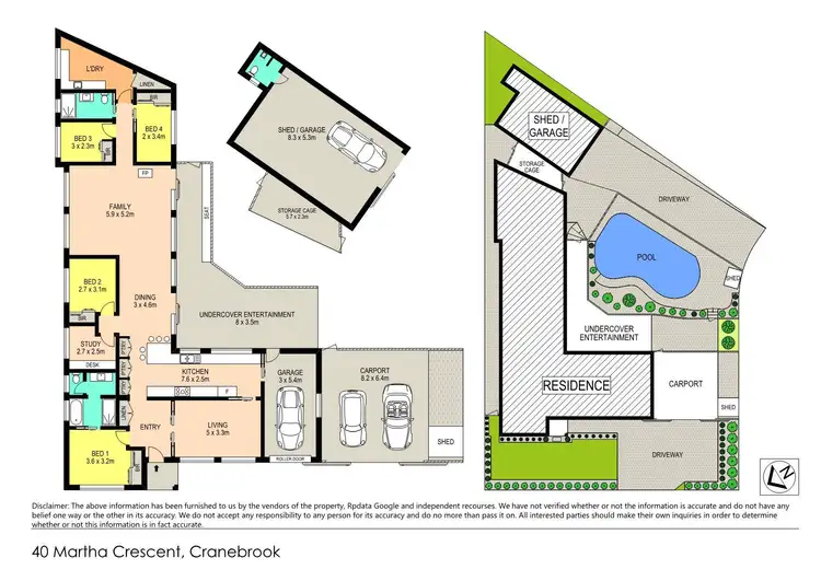 Floorplan of Homely house listing, 40 Martha Crescent, Cranebrook NSW 2749