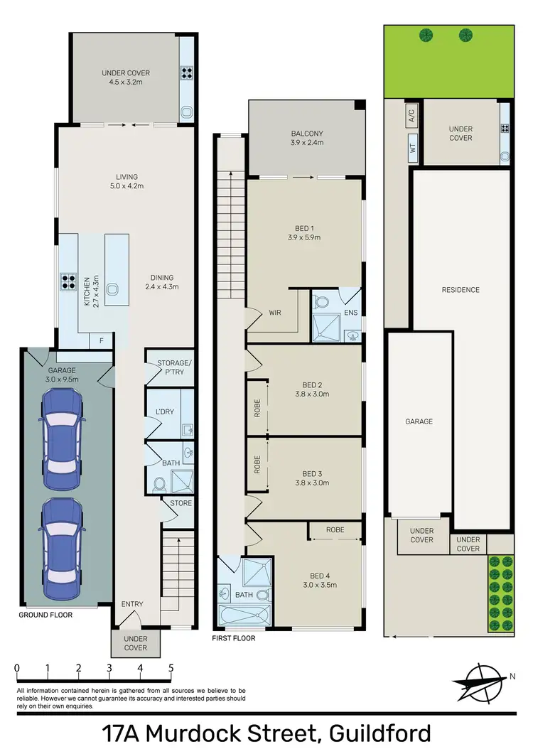 Floorplan of Homely house listing, 17A Murdock Street, Guildford NSW 2161