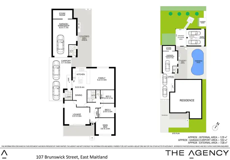 Floorplan of Homely house listing, 107 Brunswick Street, East Maitland NSW 2323