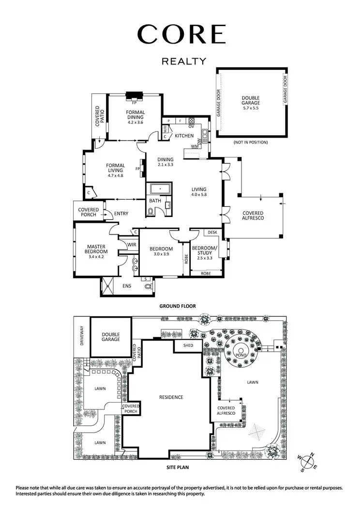 Floorplan of Homely house listing, 7 Crown Avenue, Camberwell VIC 3124