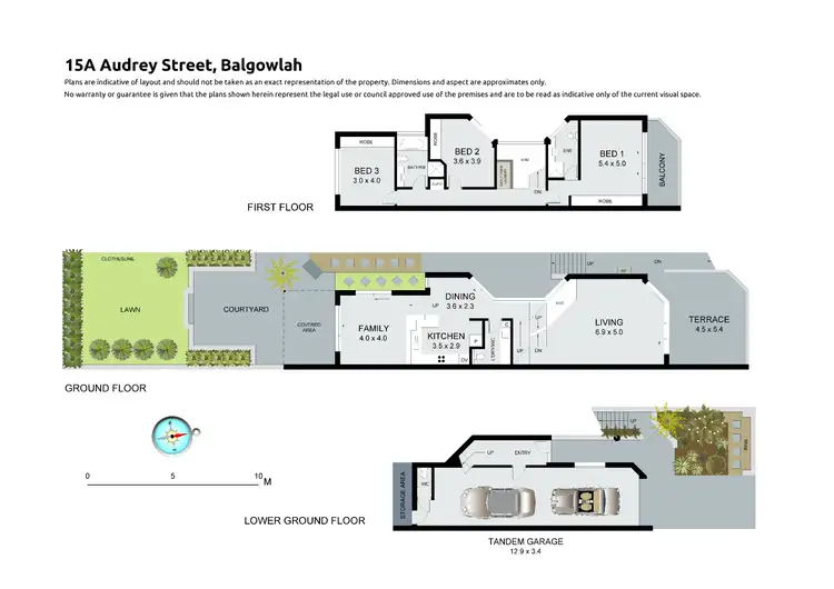 Floorplan of Homely townhouse listing, 15a Audrey Street, Balgowlah NSW 2093