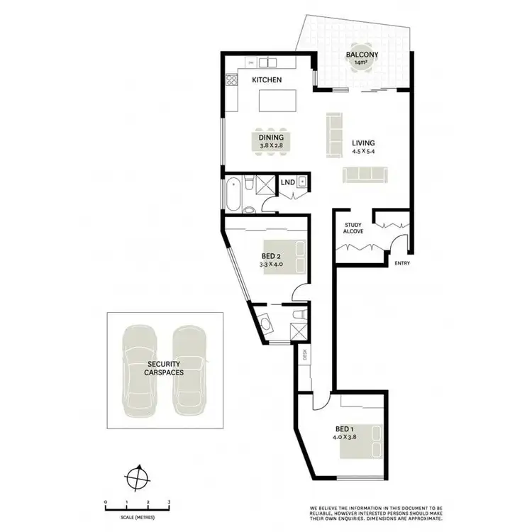 Floorplan of Homely apartment listing, 404/104A Bay Street, Pagewood NSW 2035