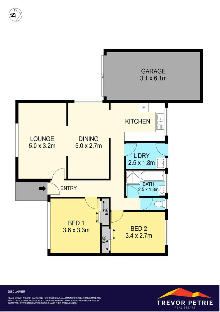 Floorplan of Homely unit listing, 3/302 Albert Street, Sebastopol VIC 3356
