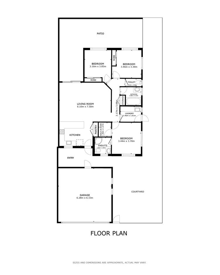 Floorplan of Homely villa listing, 34/21-29 Giffin Road, White Rock QLD 4868