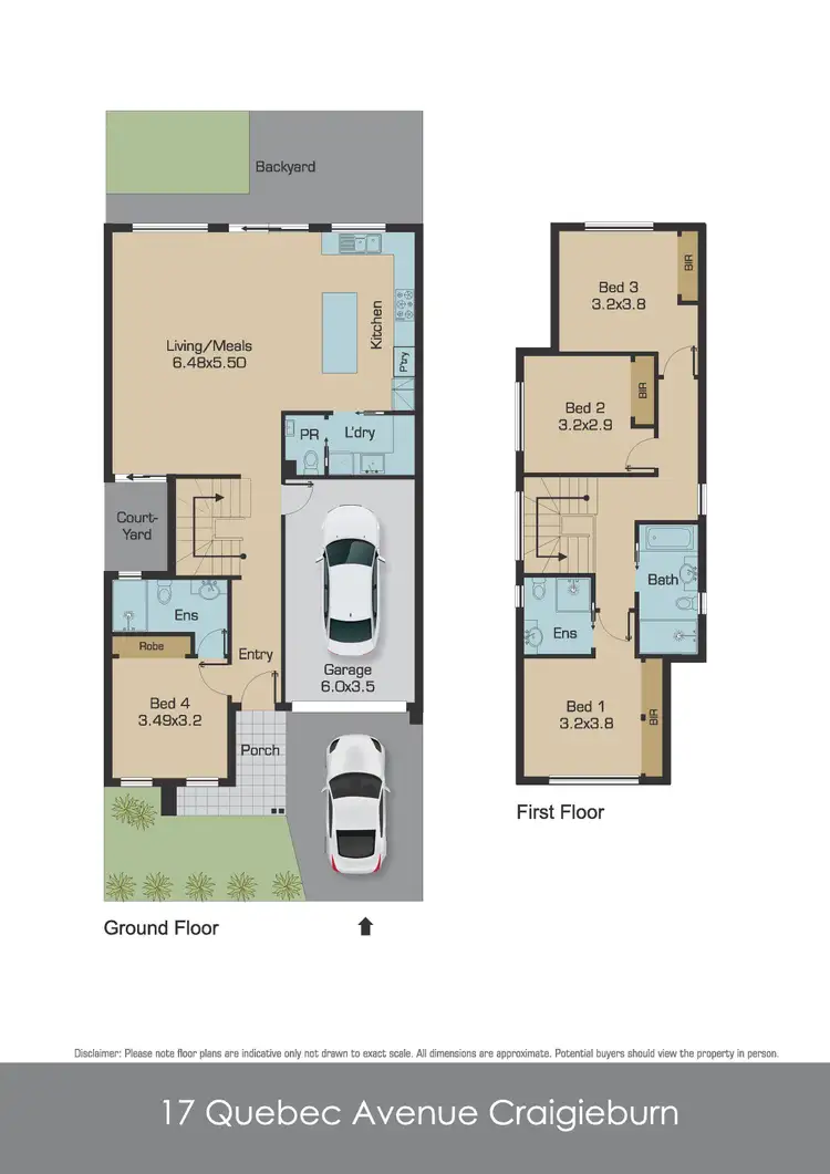 Floorplan of Homely house listing, 17 Quebec Avenue, Craigieburn VIC 3064