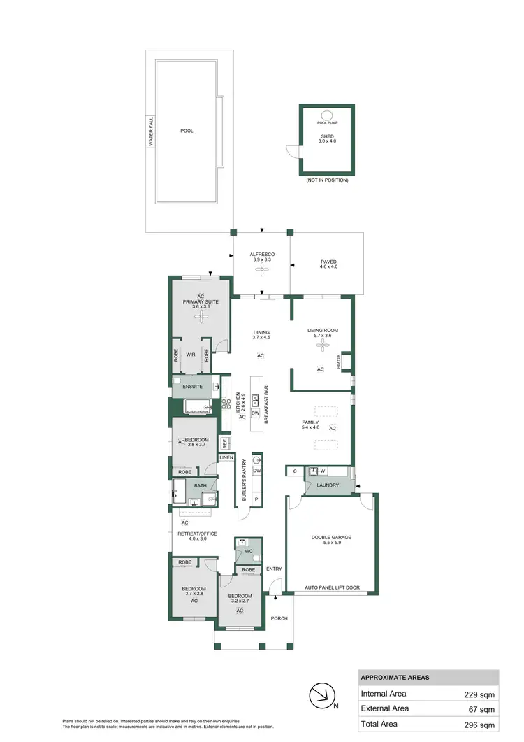 Floorplan of Homely house listing, 9 Toowong Avenue, Kensington Park SA 5068