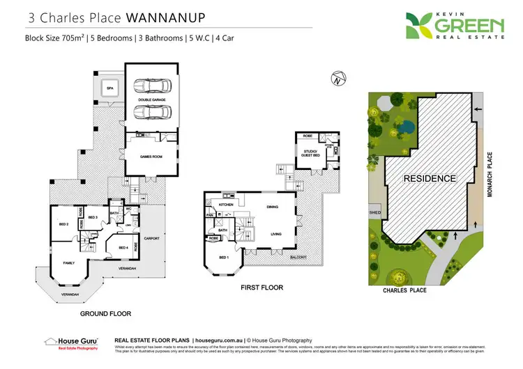 Floorplan of Homely house listing, 3 Charles Place, Wannanup WA 6210