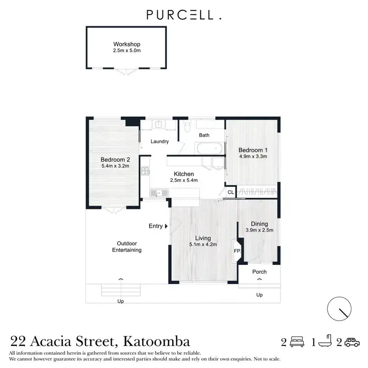 Floorplan of Homely house listing, 22 Acacia Street, Katoomba NSW 2780