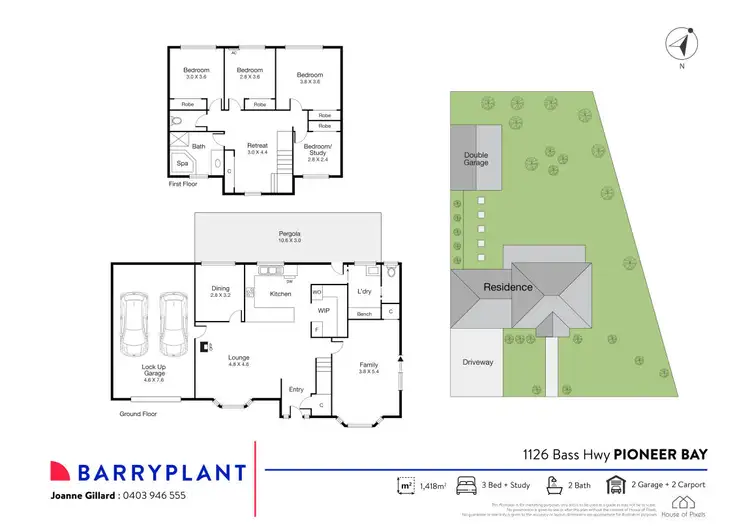 Floorplan of Homely house listing, 1126A Bass Highway, Pioneer Bay VIC 3984