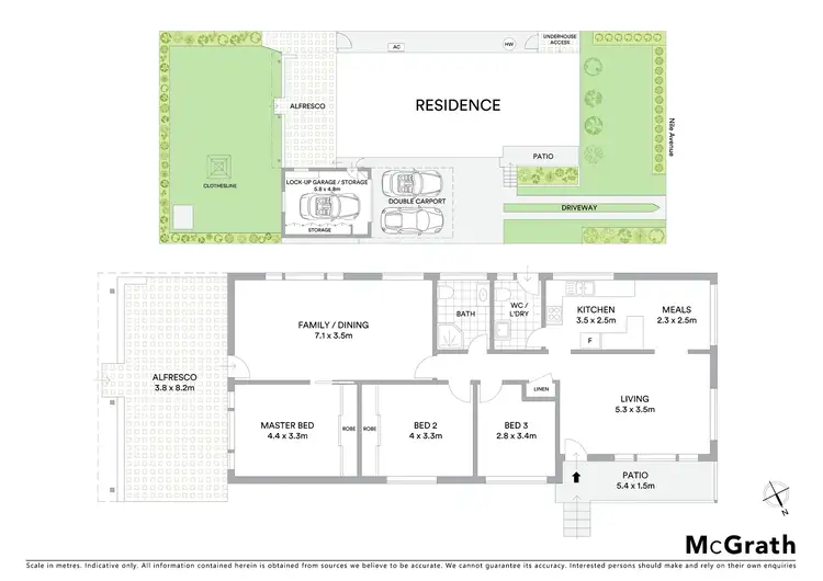 Floorplan of Homely house listing, 5 Nile Avenue, Seven Hills NSW 2147