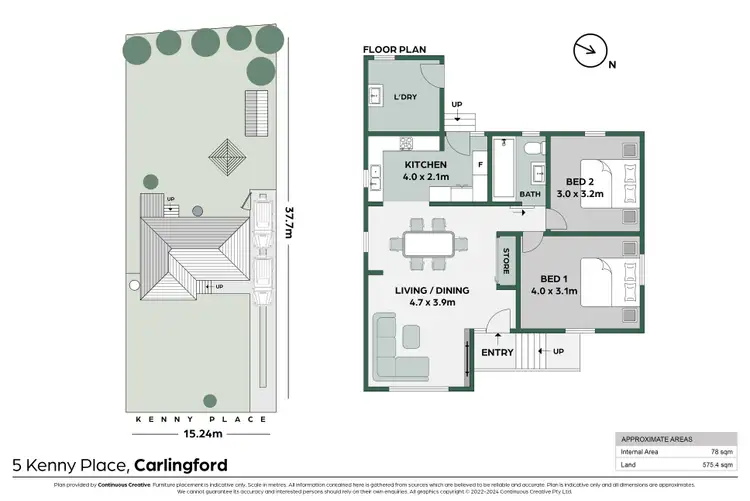 Floorplan of Homely house listing, 5 Kenny Place, Carlingford NSW 2118
