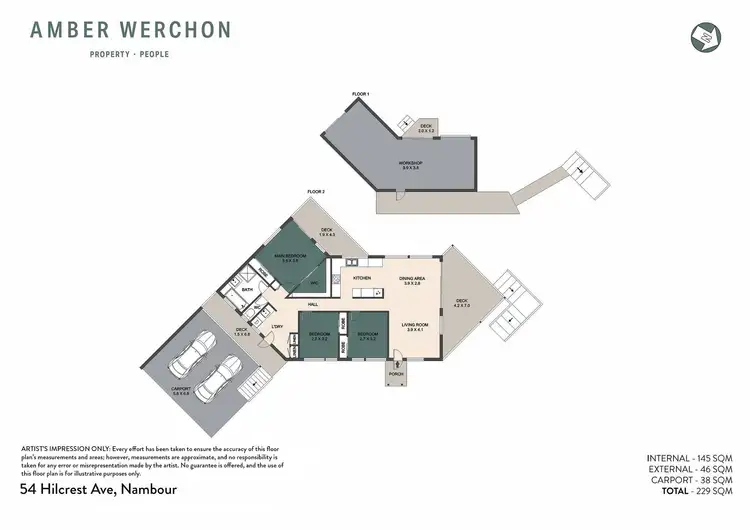 Floorplan of Homely house listing, 54 Hillcrest Avenue, Nambour QLD 4560