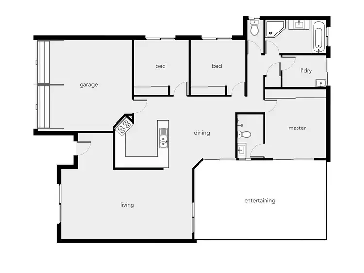 Floorplan of Homely house listing, 71 Moore Road, Kewarra Beach QLD 4879