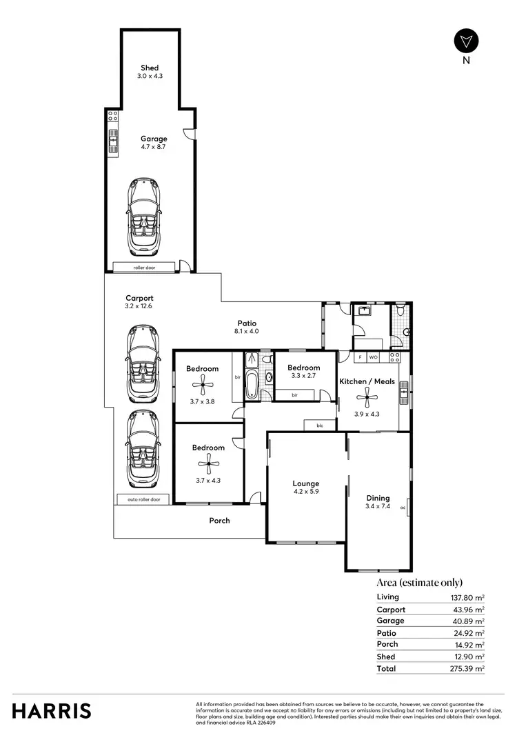 Floorplan of Homely house listing, 15 Malvern Avenue, Malvern SA 5061