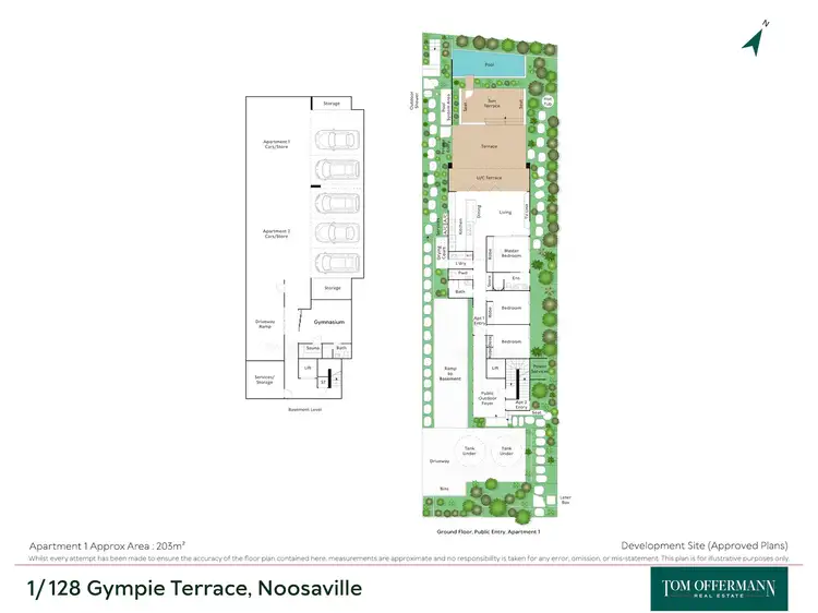 Floorplan of Homely unit listing, 1/128 Gympie Terrace, Noosaville QLD 4566