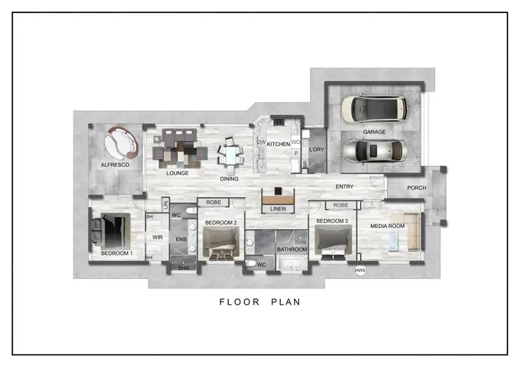 Floorplan of Homely house listing, 6/136-166 Moore Road, Kewarra Beach QLD 4879