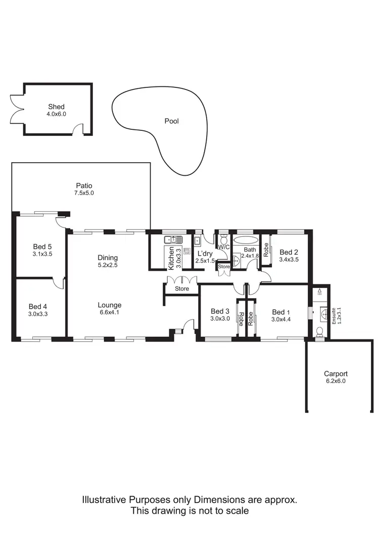 Floorplan of Homely house listing, 18 Kokopo Close, Trinity Beach QLD 4879