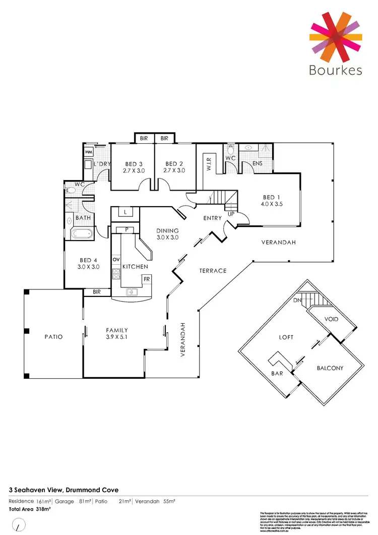 Floorplan of Homely house listing, 3 Seahaven View, Drummond Cove WA 6532