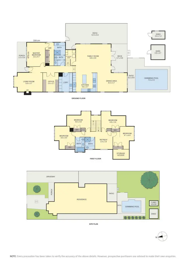 Floorplan of Homely house listing, 3 Vaynor Street, Niddrie VIC 3042