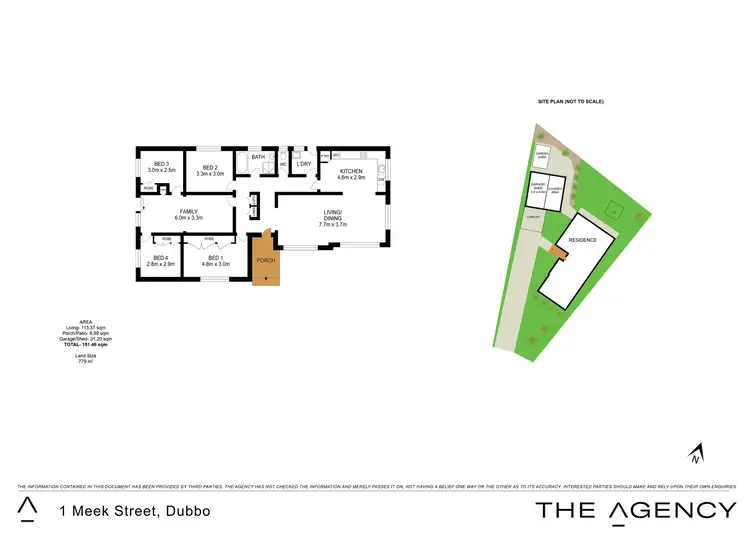 Floorplan of Homely house listing, 1 Meek Street, Dubbo NSW 2830