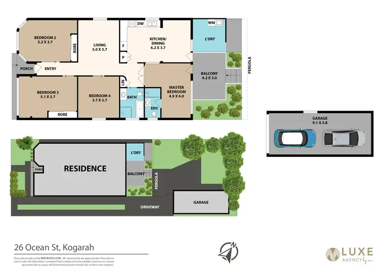 Floorplan of Homely house listing, 26 Ocean Street, Kogarah NSW 2217