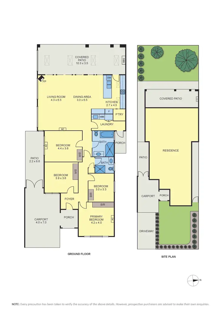 Floorplan of Homely house listing, 117a Tennyson Street, Essendon VIC 3040
