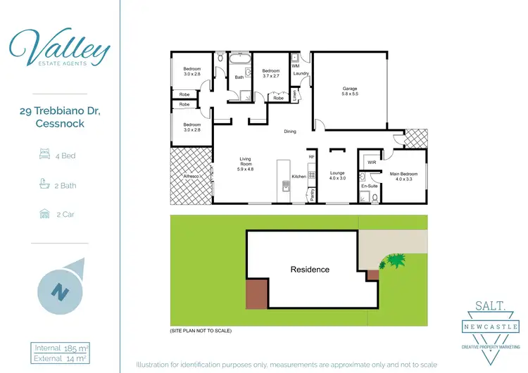 Floorplan of Homely house listing, 29 Trebbiano Drive, Cessnock NSW 2325