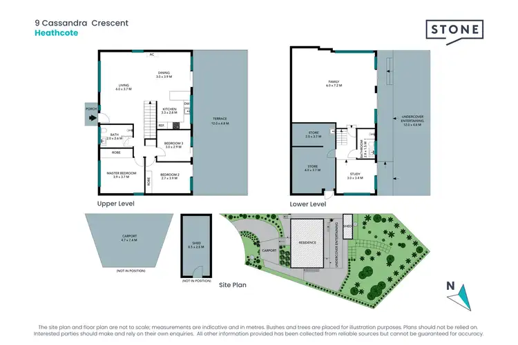 Floorplan of Homely house listing, 9 Cassandra Crescent, Heathcote NSW 2233