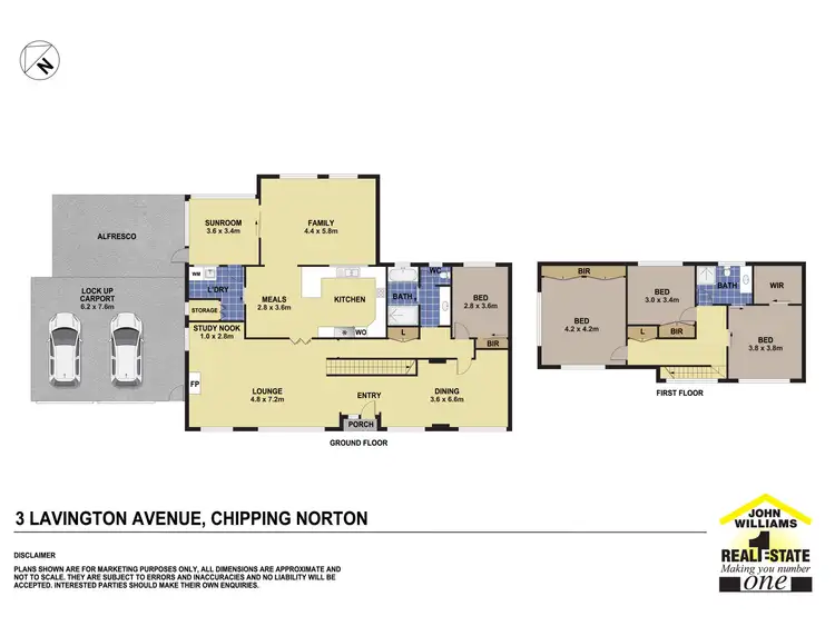 Floorplan of Homely house listing, 3 Lavington Avenue, Chipping Norton NSW 2170