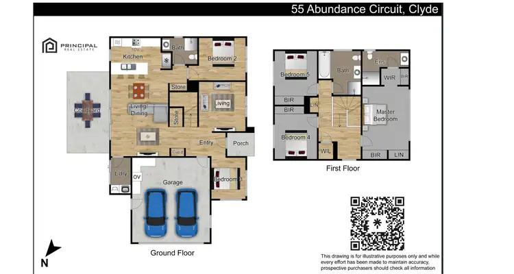 Floorplan of Homely house listing, 55 Abundance Circuit, Clyde VIC 3978