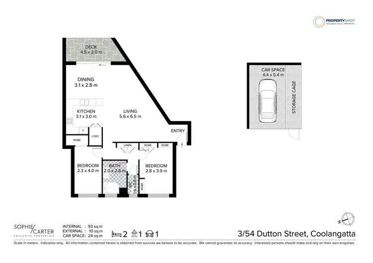 Floorplan of Homely unit listing, 3/54 Dutton Street, Coolangatta QLD 4225