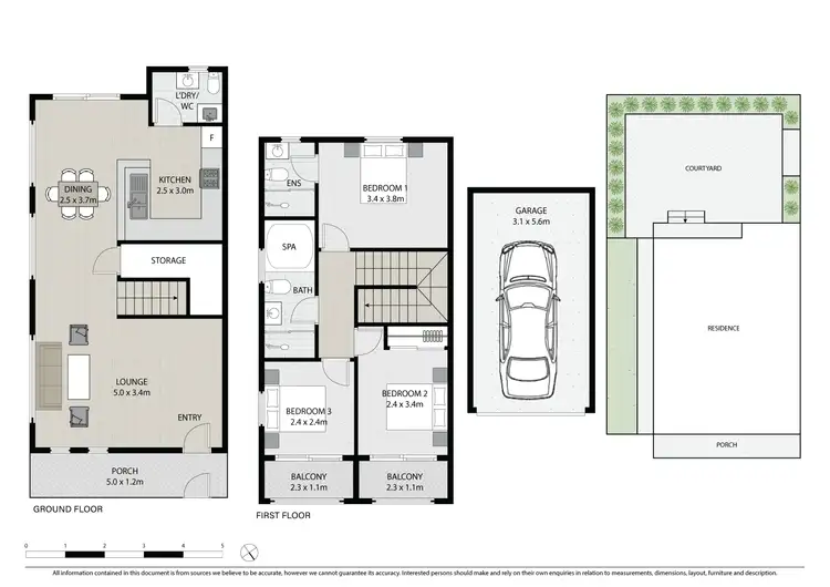 Floorplan of Homely townhouse listing, 5/11-13 Tennyson Street, Parramatta NSW 2150