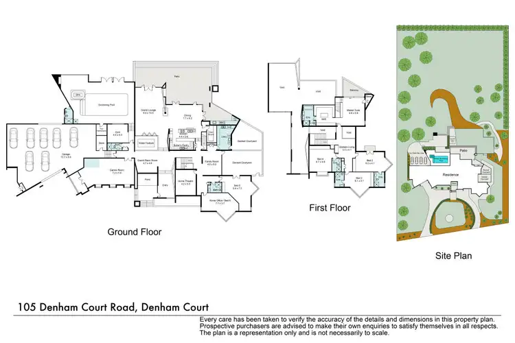 Floorplan of Homely house listing, 105 Denham Court Road, Denham Court NSW 2565