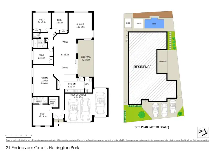 Floorplan of Homely house listing, 21 Endeavour Circuit, Harrington Park NSW 2567