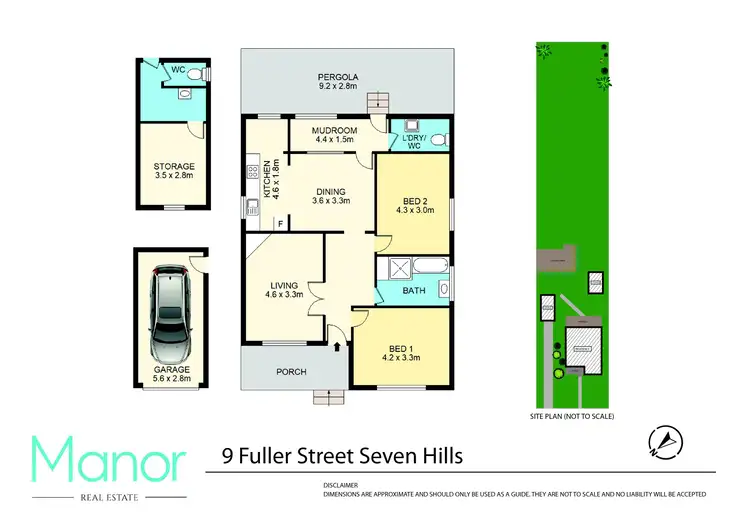 Floorplan of Homely house listing, 9 & 11 Fuller Street, Seven Hills NSW 2147