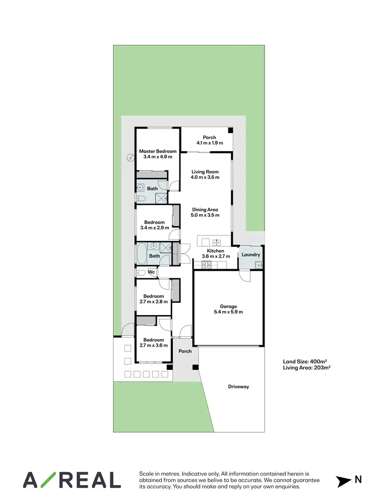 Floorplan of Homely house listing, 7 Bolero Way, Junction Village VIC 3977
