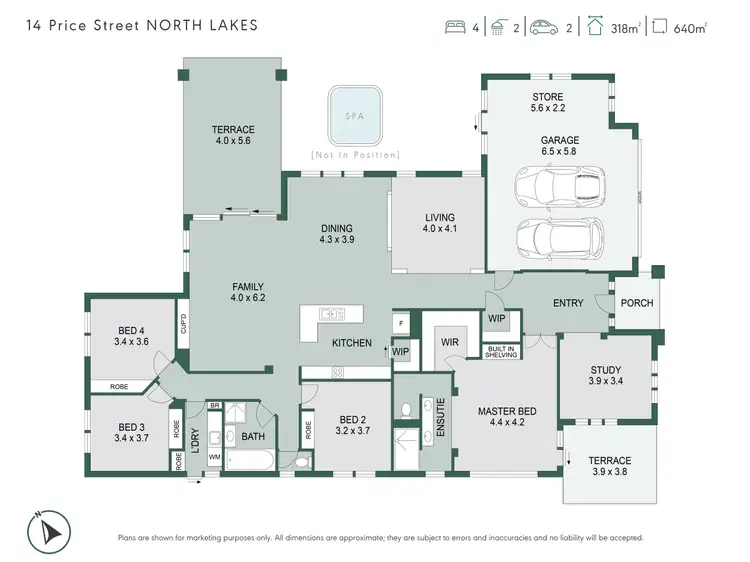 Floorplan of Homely house listing, 14 Price Street, North Lakes QLD 4509