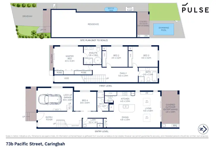 Floorplan of Homely house listing, 73b Pacific Street, Caringbah South NSW 2229