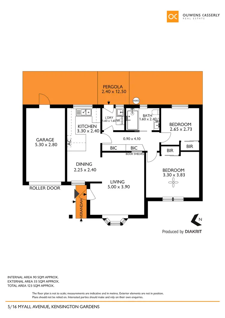 Floorplan of Homely house listing, 5/16 Myall Avenue, Kensington Gardens SA 5068