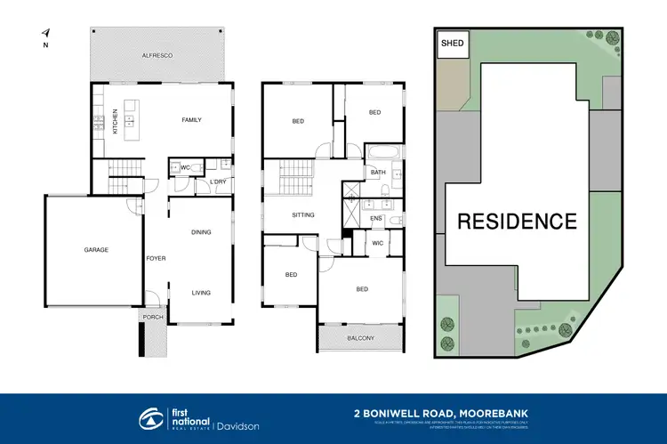 Floorplan of Homely house listing, 2 Boniwell Road, Moorebank NSW 2170